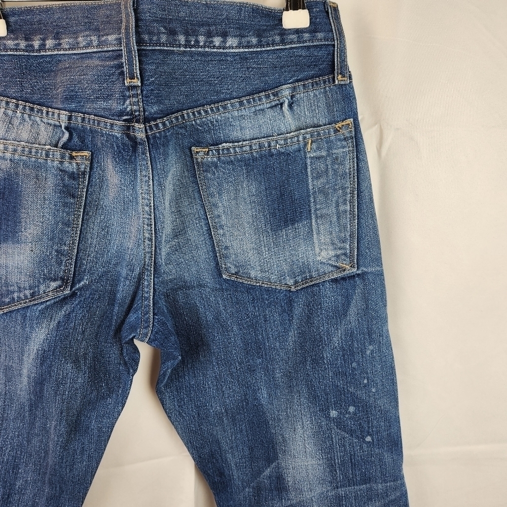 Current Elliott selvage denim unisex jeans size 28 new no tags - Picture 9 of 9